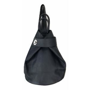 Stella Convertible Leather Backpack Purse – Casual Travel Tote Bag Dark Navy💟